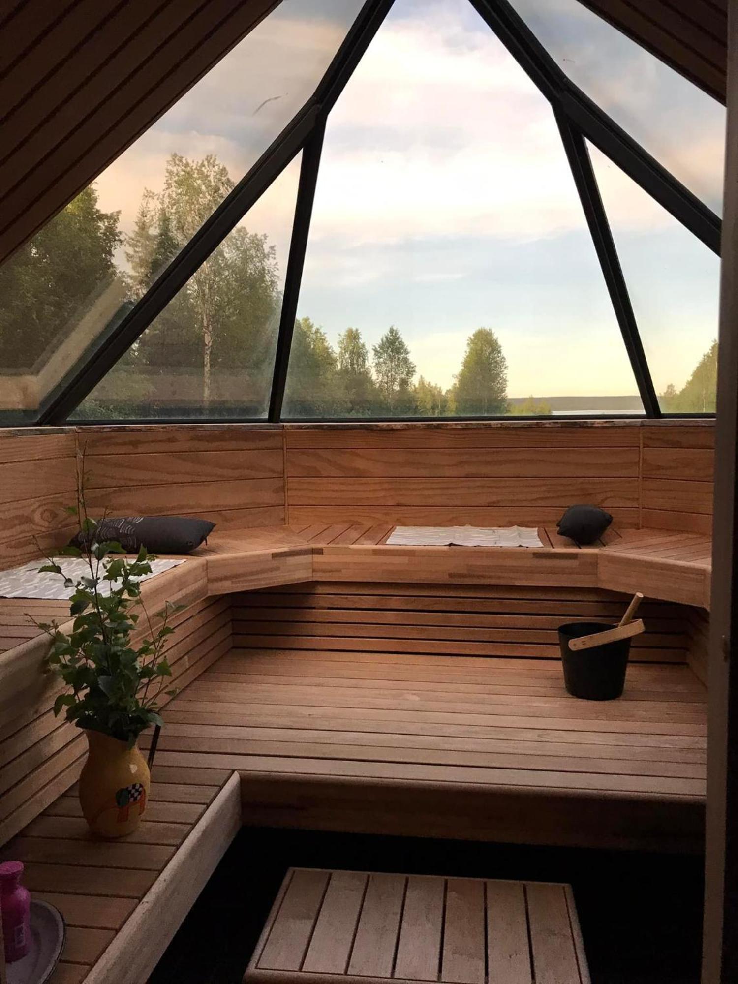 Paeivin Pirtti - Pirttikahvila Ja B&B Luosto Exteriér fotografie